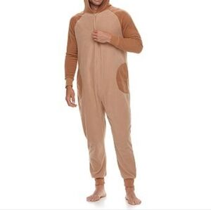Reindeer union suit christmas onesie jammies for your families